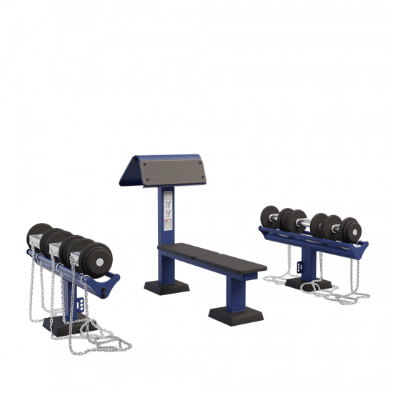 Гантельный ряд / Dumbbell set