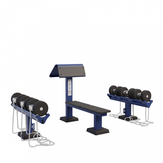 Гантельный ряд / Dumbbell set