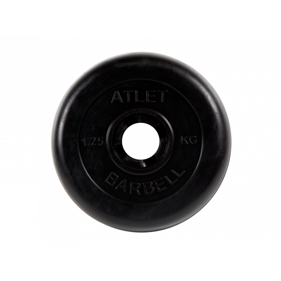 Диск обрезиненный Atlet, 1,25 кг