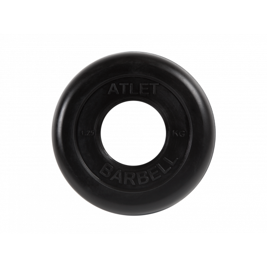 Диск обрезиненный Atlet, 1,25 кг