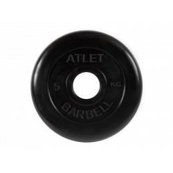 Диск обрезиненный Atlet, 5 кг